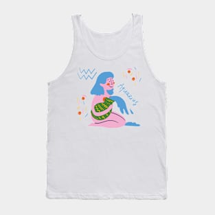 Zodiac sign - Aquarius Tank Top